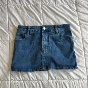 LA HEARTS Denim Mini Skirt